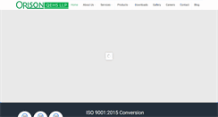 Desktop Screenshot of orisonqehs.com